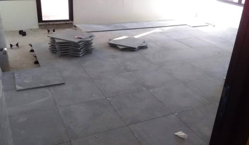 Istalação de piso elevado Istalação de piso elevado